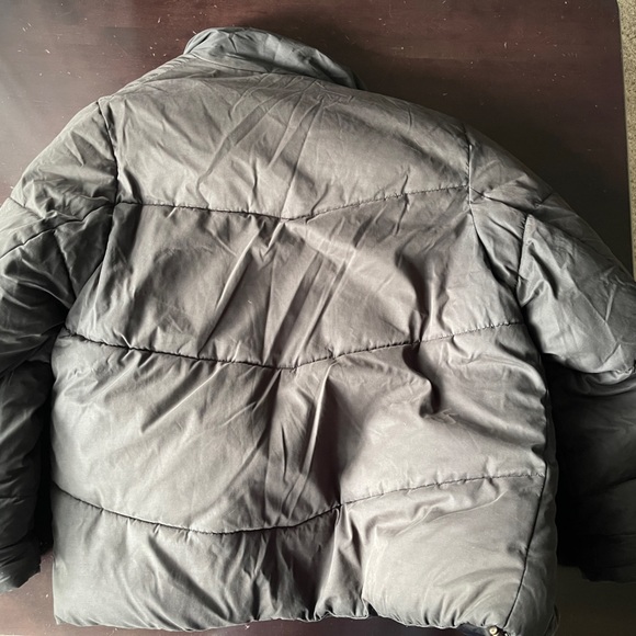 ASOS Black Puffer Jacket - Size L - Used - Picture 4 of 4